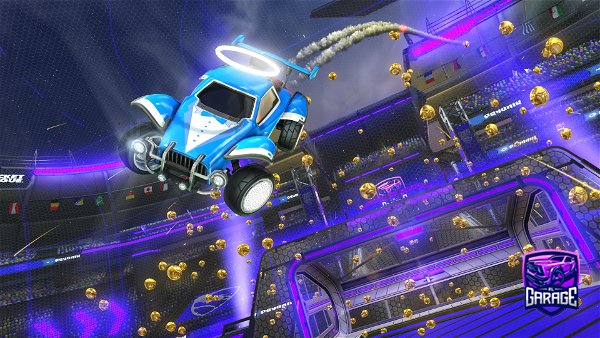 A Rocket League car design from shakeyfusion
