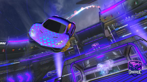 A Rocket League car design from MagNDol