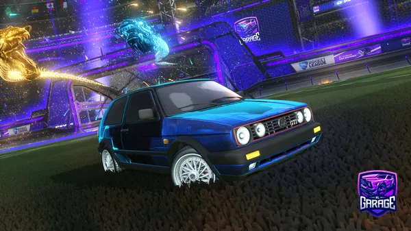 A Rocket League car design from Hippolytejvjg