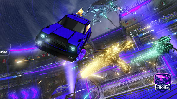 A Rocket League car design from ROHRSam