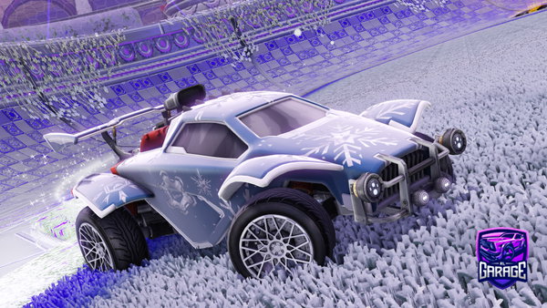 A Rocket League car design from Maccio