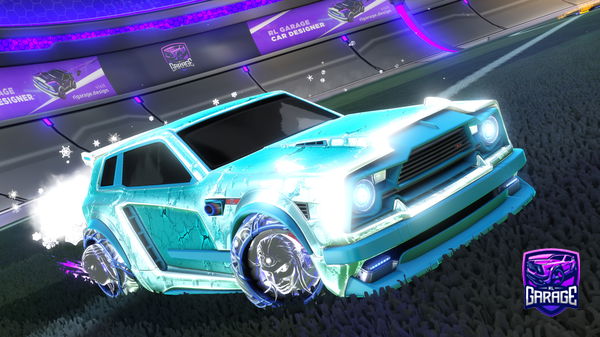 A Rocket League car design from Void_K1773R