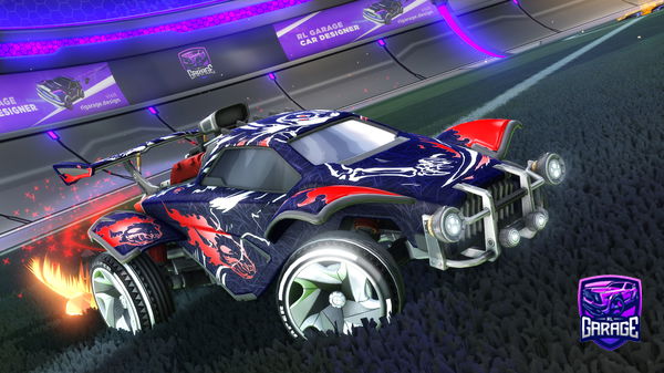 A Rocket League car design from Markus2058HB