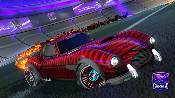 A Rocket League car design from YFARMA3RT