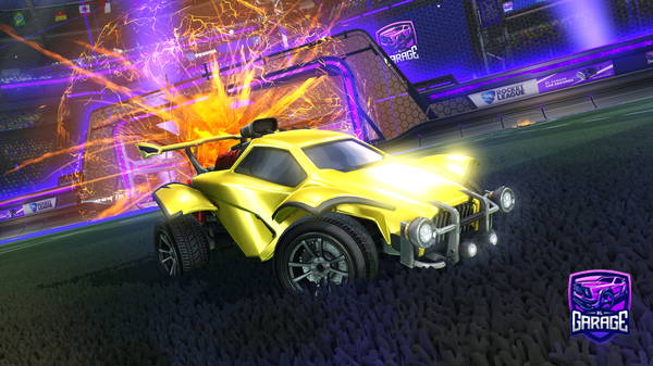 A Rocket League car design from Notrixsit