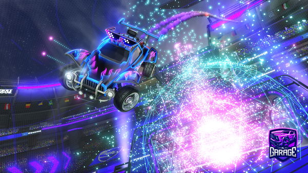 A Rocket League car design from fzlegendary