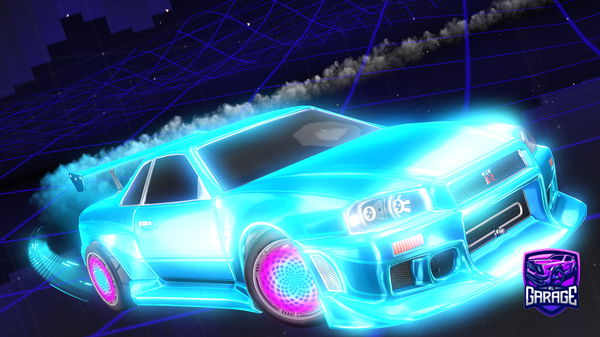 A Rocket League car design from itslit123