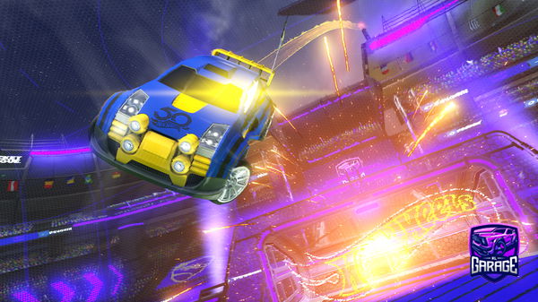 A Rocket League car design from ckubczak