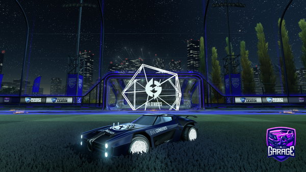 A Rocket League car design from CDS_Fury
