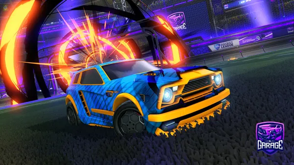 A Rocket League car design from olismynameyoyoyo