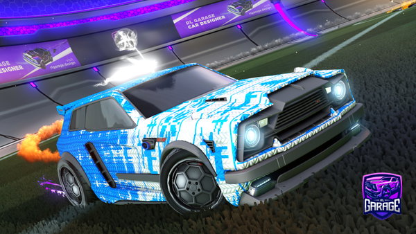 A Rocket League car design from Nawaf12424
