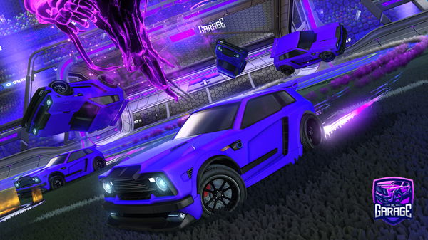 A Rocket League car design from Rustyman839015