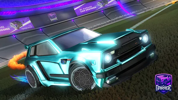 A Rocket League car design from OfficialRat7157