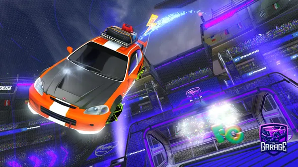 A Rocket League car design from rgg_010