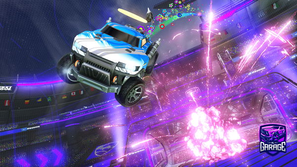 A Rocket League car design from Beanbobpoke