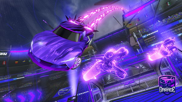 A Rocket League car design from brony