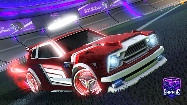 A Rocket League car design from Rodridark56