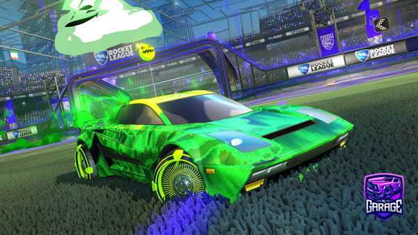 A Rocket League car design from R280