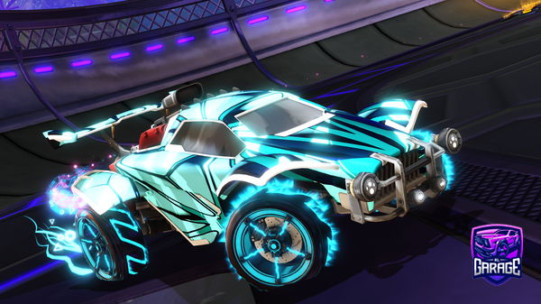 A Rocket League car design from ZoroBear