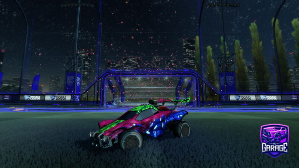 A Rocket League car design from JocularScarf968