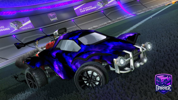 A Rocket League car design from braxmok