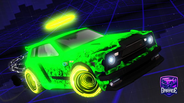 A Rocket League car design from jakari09