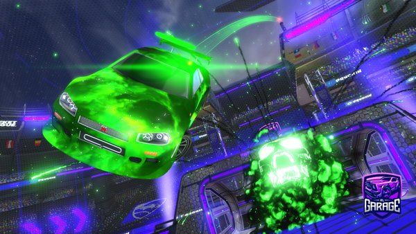 A Rocket League car design from Mazizyt