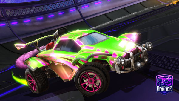 A Rocket League car design from rayle