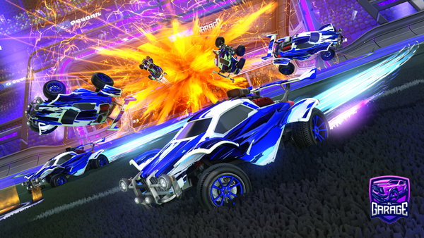 A Rocket League car design from Eclipse7542