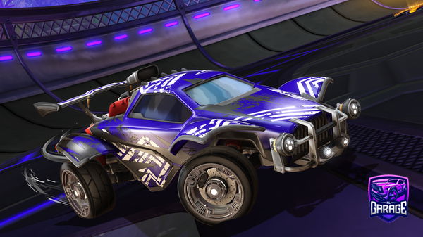 A Rocket League car design from TeamJW