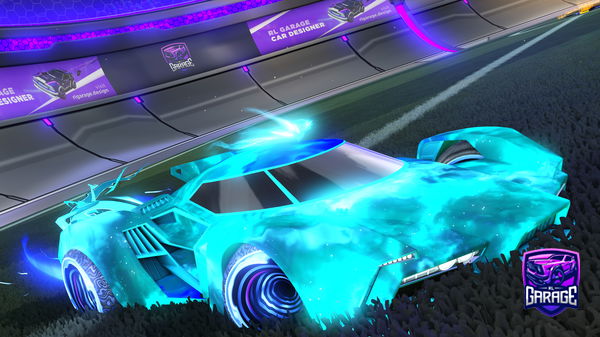 A Rocket League car design from Skywalker7948