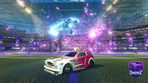 A Rocket League car design from Sync_1000