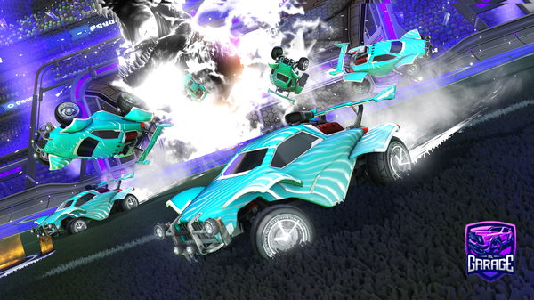 A Rocket League car design from dark_0707