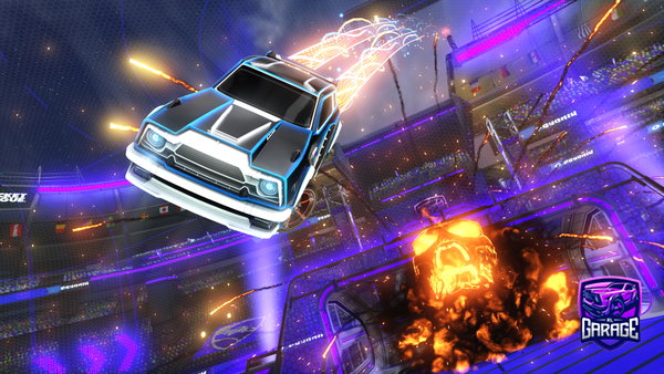 A Rocket League car design from FatManOlive