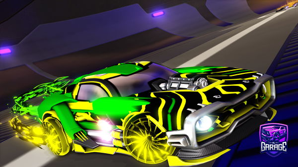 A Rocket League car design from irosario78