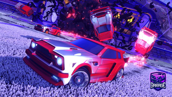 A Rocket League car design from TTVRobolati0s
