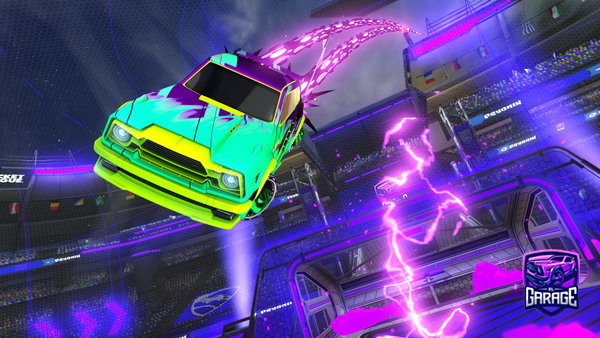 A Rocket League car design from Adog1259