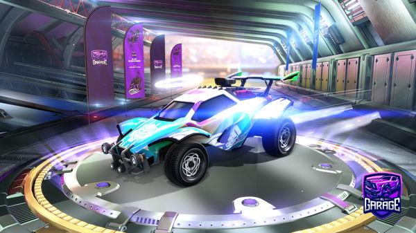 A Rocket League car design from SimonLeSaumon