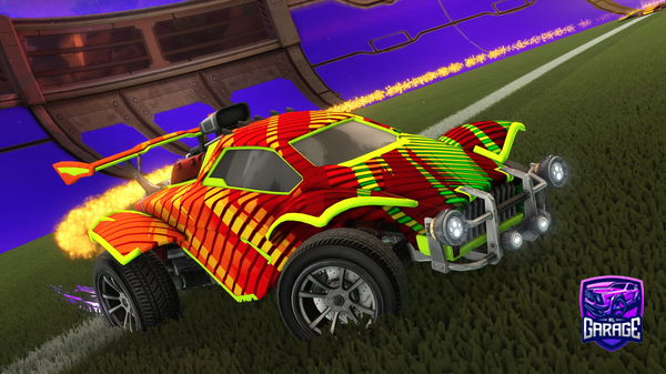 A Rocket League car design from Banholt