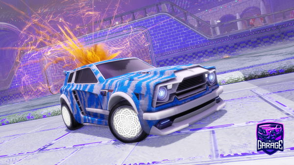 A Rocket League car design from SamSamir