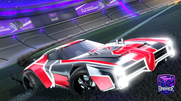 A Rocket League car design from ItzAlfzeu