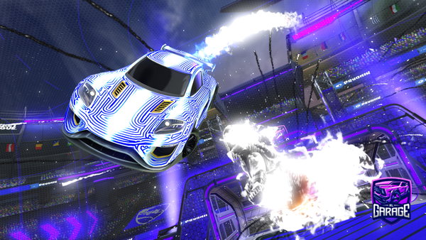 A Rocket League car design from K9_