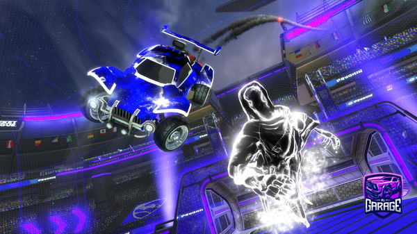 A Rocket League car design from Sammyderijder