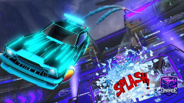 A Rocket League car design from AMAZING2010