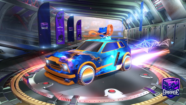 A Rocket League car design from Roachey