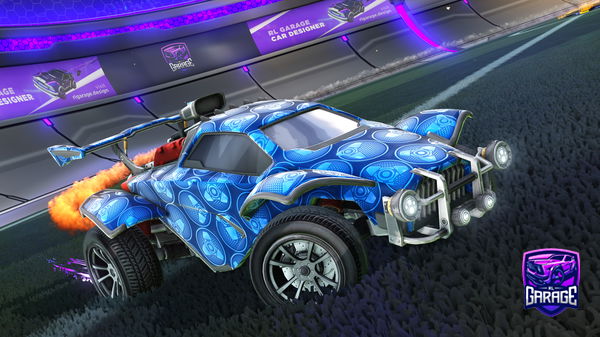 A Rocket League car design from Doncheeko