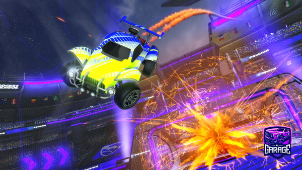 A Rocket League car design from Jsph_RTC