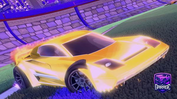 A Rocket League car design from Lucapiva