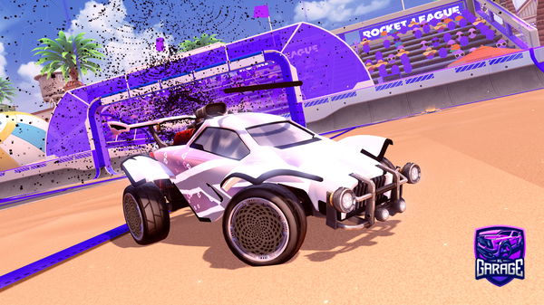 A Rocket League car design from Spintobeans