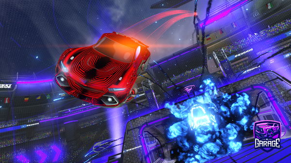 A Rocket League car design from BigDigga